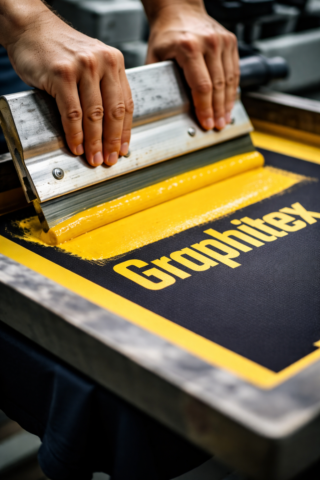 Sérigraphie textile chez Graphitex